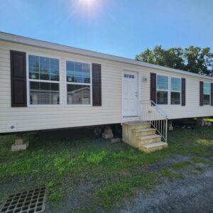 Double-wide mobile homes